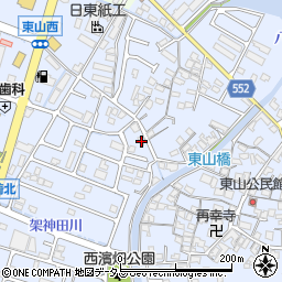 兵庫県姫路市東山310周辺の地図