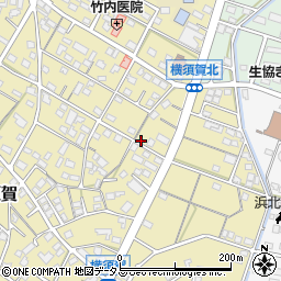 静岡県浜松市浜名区横須賀586周辺の地図