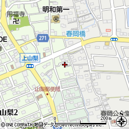 静岡県袋井市上山梨642周辺の地図