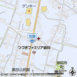 愛知県知多郡美浜町奥田石畑385周辺の地図