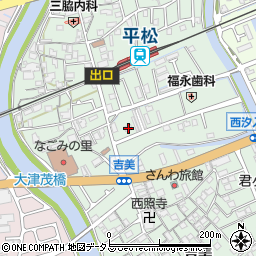 兵庫県姫路市大津区吉美794周辺の地図