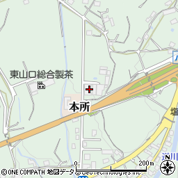 山啓製茶株式会社周辺の地図