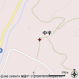 広島県神石郡神石高原町中平475周辺の地図