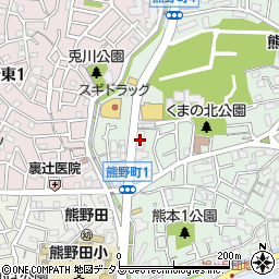 カーニバル　熊野町店周辺の地図