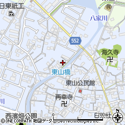 兵庫県姫路市東山393周辺の地図