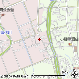 静岡県掛川市家代71周辺の地図