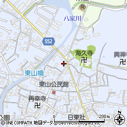 兵庫県姫路市東山762周辺の地図