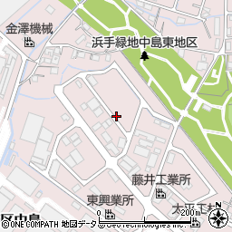 兵庫県姫路市飾磨区中島3458周辺の地図