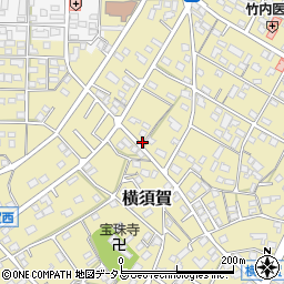 静岡県浜松市浜名区横須賀569周辺の地図