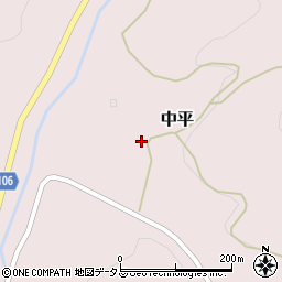 広島県神石郡神石高原町中平474周辺の地図