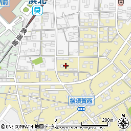 静岡県浜松市浜名区横須賀1412周辺の地図