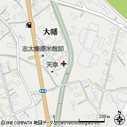 静岡県榛原郡吉田町大幡1743-4周辺の地図
