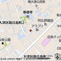 東田建設有限会社周辺の地図