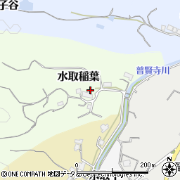 京都府京田辺市水取稲葉周辺の地図