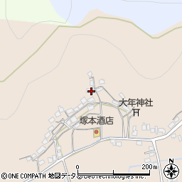 兵庫県たつの市御津町朝臣968周辺の地図