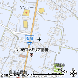 愛知県知多郡美浜町奥田石畑388周辺の地図