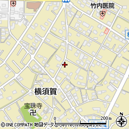 静岡県浜松市浜名区横須賀559周辺の地図