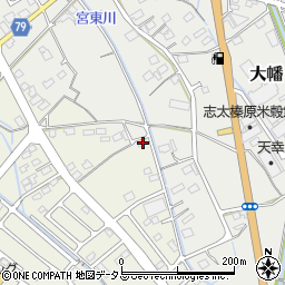 静岡県榛原郡吉田町大幡1602周辺の地図