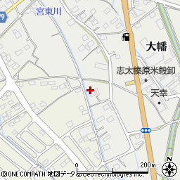 静岡県榛原郡吉田町大幡1606周辺の地図