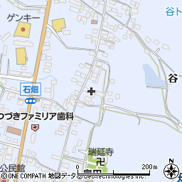 愛知県知多郡美浜町奥田石畑422周辺の地図