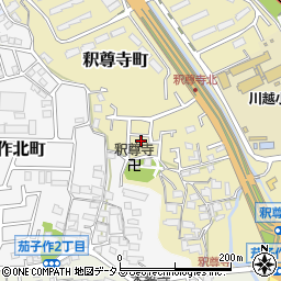 大阪府枚方市釈尊寺町35-7周辺の地図