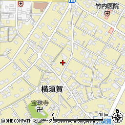 静岡県浜松市浜名区横須賀560周辺の地図