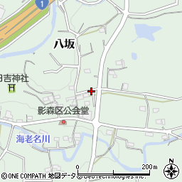 〒436-0004 静岡県掛川市八坂の地図