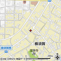 静岡県浜松市浜名区横須賀1012周辺の地図