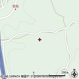 岡山県加賀郡吉備中央町宮地1381周辺の地図