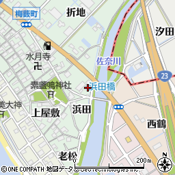愛知県豊橋市梅薮町折地2-1周辺の地図