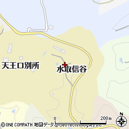 京都府京田辺市水取信谷97周辺の地図