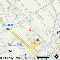 静岡県榛原郡吉田町神戸1581周辺の地図