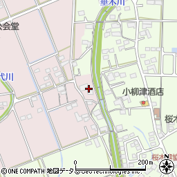 静岡県掛川市家代82周辺の地図