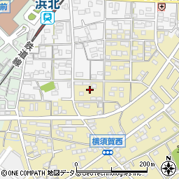 静岡県浜松市浜名区横須賀1405-2周辺の地図