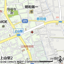 静岡県袋井市上山梨656周辺の地図