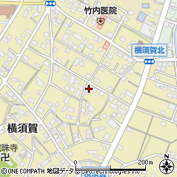 静岡県浜松市浜名区横須賀582周辺の地図