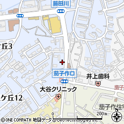 ソラトミック香里ケ丘周辺の地図