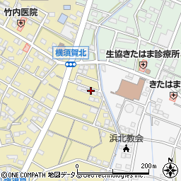 静岡県浜松市浜名区横須賀593周辺の地図