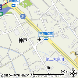 静岡県榛原郡吉田町神戸1549周辺の地図