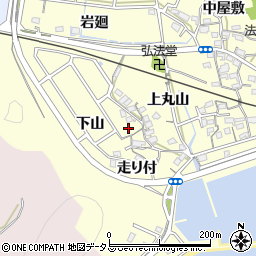 愛知県西尾市東幡豆町走り付52周辺の地図