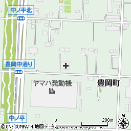 静岡県浜松市中央区豊岡町307周辺の地図