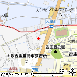 大阪府寝屋川市木屋町14周辺の地図