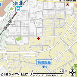 静岡県浜松市浜名区横須賀1404周辺の地図