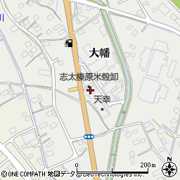 静岡県榛原郡吉田町大幡1629-1周辺の地図