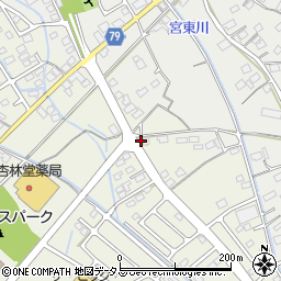 静岡県榛原郡吉田町神戸126周辺の地図