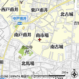 愛知県蒲郡市形原町南市場33周辺の地図