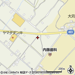 岡山県赤磐市町苅田987周辺の地図