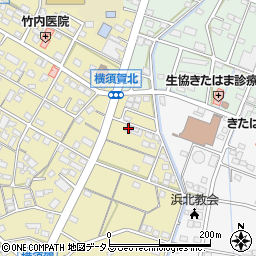 静岡県浜松市浜名区横須賀592周辺の地図