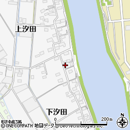 愛知県西尾市一色町松木島下汐田193周辺の地図