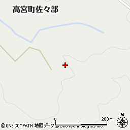 広島県安芸高田市高宮町佐々部715周辺の地図